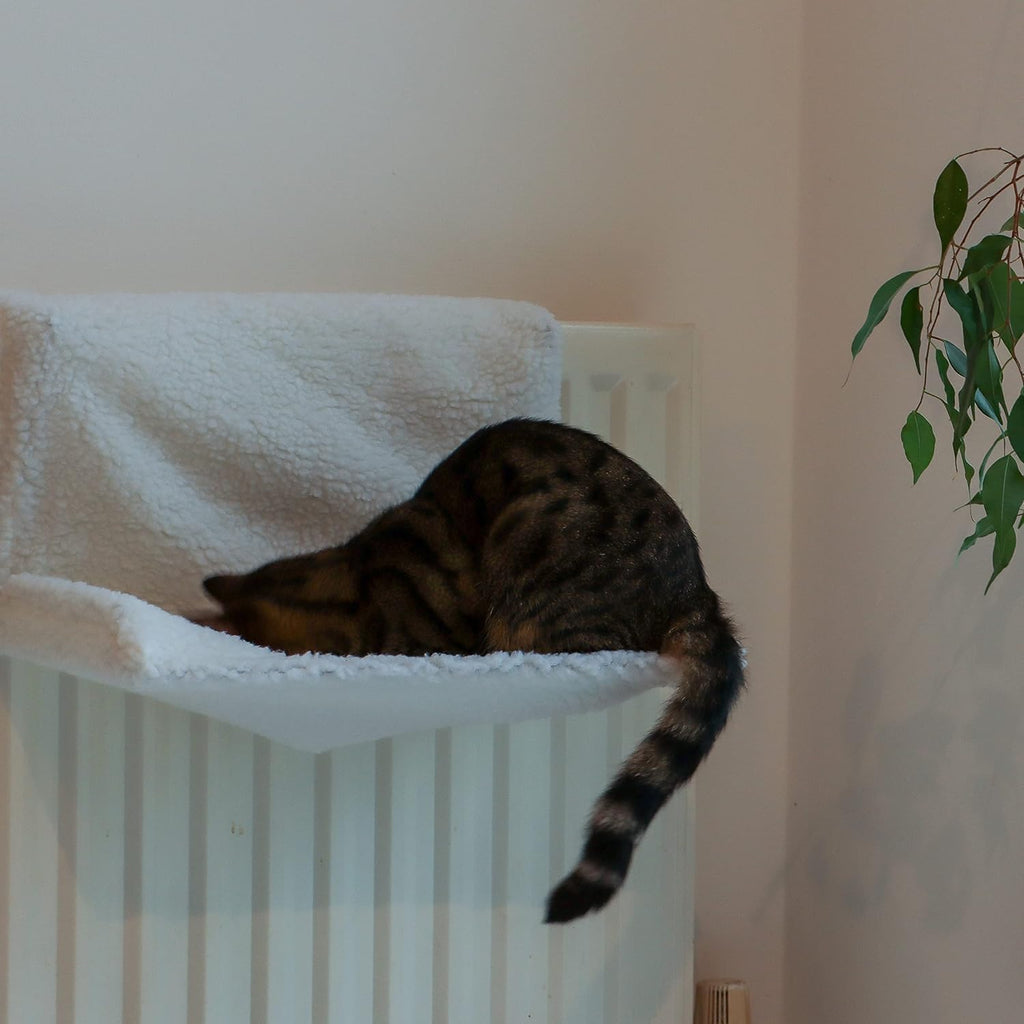Lit chauffant en polaire pour chien ou chat